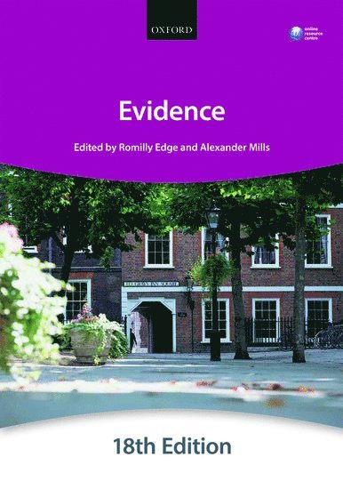 The City Law School - Evidence, Häftad