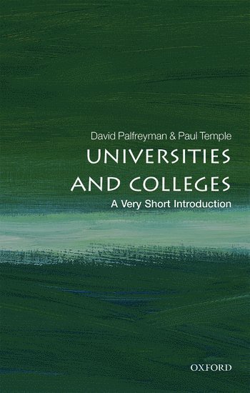 Universities and Colleges: A Very Short Introduction 1