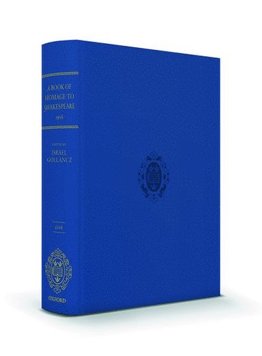 Gordon Mcmullan, Israel Gollancz - A Book of Homage to Shakespeare, Inbunden