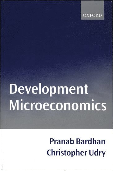 Development Microeconomics 1