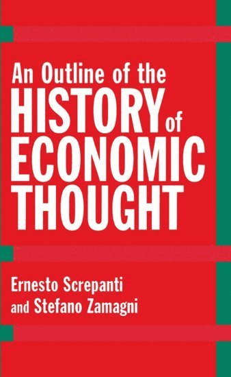 bokomslag An Outline of the History of Economic Thought