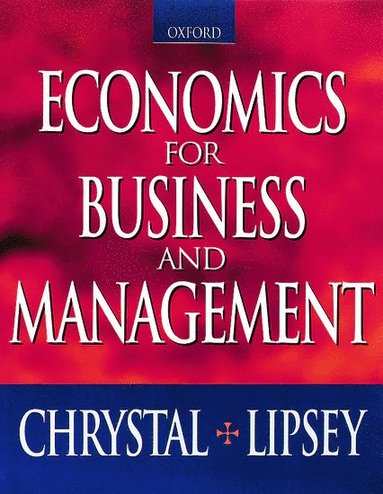 bokomslag Economics for Business and Management