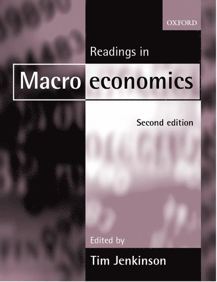 Tim Jenkinson, Oxford) Jenkinson, Tim (Fellow in Economics, Fellow in Economics, Keble College - Readings in Macroeconomics, Häftad