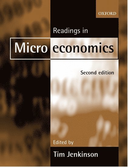 Tim Jenkinson, Oxford) Jenkinson, Tim (Fellow in Economics, Fellow in Economics, Keble College - Readings in Microeconomics, Häftad