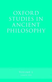 bokomslag Oxford Studies in Ancient Philosophy, Volume 50