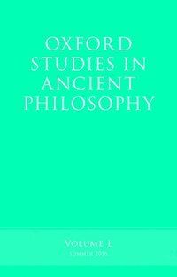 bokomslag Oxford Studies in Ancient Philosophy, Volume 50
