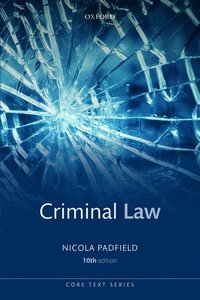 bokomslag Criminal Law