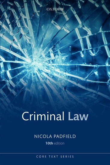 Nicola Padfield - Criminal Law, Häftad