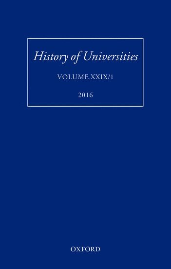 bokomslag History of Universities