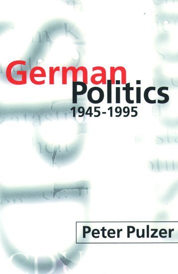 German Politics 1945-1995 1