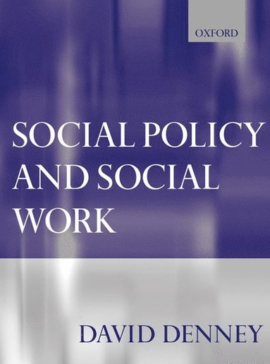 bokomslag Social Policy and Social Work