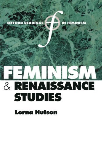 bokomslag Feminism and Renaissance Studies