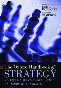 bokomslag The Oxford Handbook of Strategy