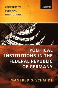 bokomslag Political Institutions in the Federal Republic of Germany