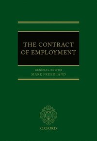 bokomslag The Contract of Employment
