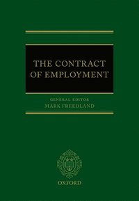 bokomslag The Contract of Employment