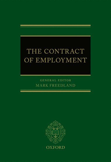 bokomslag The Contract of Employment