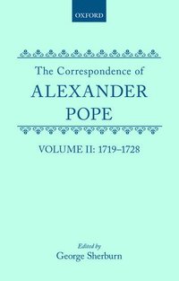 bokomslag The Correspondence of Alexander Pope