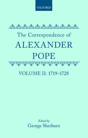 Alexander Pope, George Sherburn - The Correspondence of Alexander Pope, Inbunden