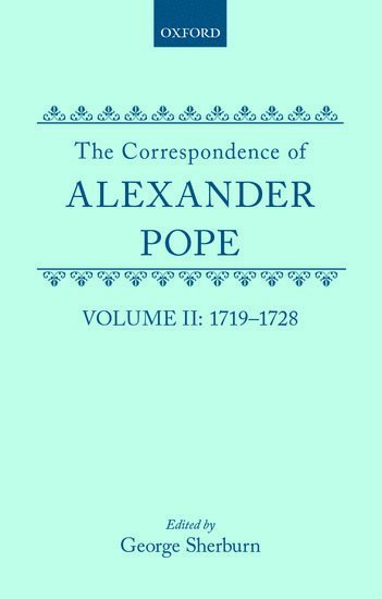 The Correspondence of Alexander Pope 1