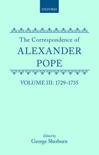 bokomslag The Correspondence of Alexander Pope