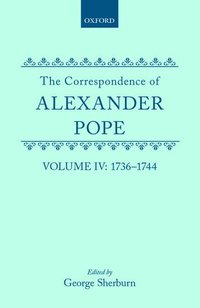 bokomslag The Correspondence of Alexander Pope