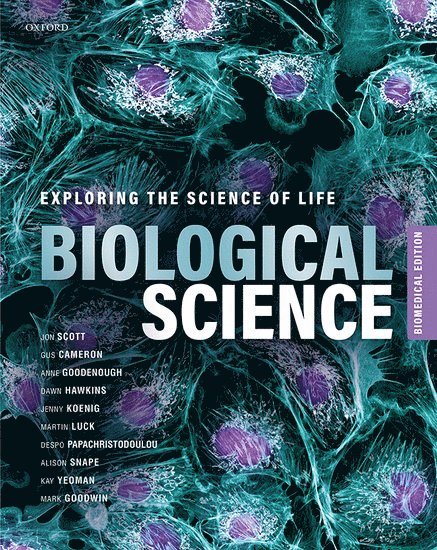 Jon Scott, Gus Cameron, Anne Goodenough, Dawn Hawkins, Jenny Koenig, Martin Luck, Despo Papachristodoulou, Alison Snape, Kay Yeoman, Mark Goodwin, University of Leicester) Scott, Jon (Emeritus Professor of Bioscience Education, Emeritus Professor of Bioscience Education, University of Bristol) Cameron, Gus (Reader in Biomedical Science Education, School of Biochemistry, Reader in Biomedical Science Education, School of Biochemistry, University of Gloucestershire) Goodenough, Anne (Professor in Applied Ecology, Professor in Applied Ecology, Anglia Ruskin University) Hawkins, Dawn (Reader, Faculty of Science and Engineering, Reader, Faculty of Science and Engineering, University of Nottingham) Koenig, Jenny (Assistant Professor in Pharmacology, Therapeutics and Toxicology, Faculty of Medicine & Health Sciences, Assistant Professor in Pharmacology, Therapeutics and Toxicology, Faculty of Medicine & Health Sciences, University of Nottingham) Luck, Martin (Emeritus Professor of Physiological Education, Emeritus Professor of Physiological Education, King's College London) Papachristodoulou, Despo (Reader of Medical Education, Reader of Medical Education, King's College London) Snape, Alison (Reader in Bioscience Education, Reader in Bioscience Education, University of East Anglia) Yeoman, Kay (Professor of Science Communication, School of Biological Sciences, Professor of Science Communication, School of Biological Sciences, University of Leicester) Goodwin, Mark (Associate Professor in the Department of Genetics and Genome Biology, Associate Professor in the Department of Genetics and Genome Biology - Biological Science, Häftad