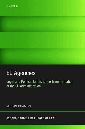 Merijn Chamon - EU Agencies, Inbunden