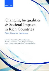 bokomslag Changing Inequalities and Societal Impacts in Rich Countries
