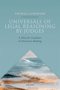 bokomslag Universals of Legal Reasoning by Judges