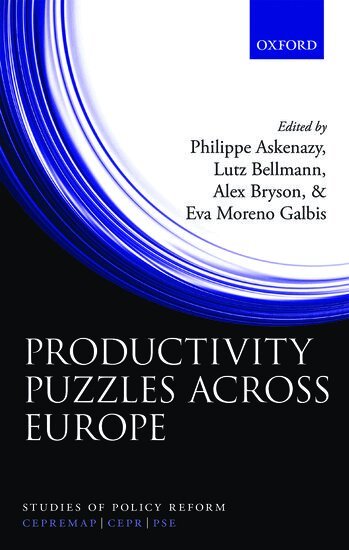 Philippe Askenazy, Philippe Askenazy, Lutz Bellmann, Alex Bryson, Eva Moreno Galbis - Productivity Puzzles Across Europe, Inbunden