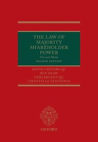 bokomslag The Law of Majority Shareholder Power