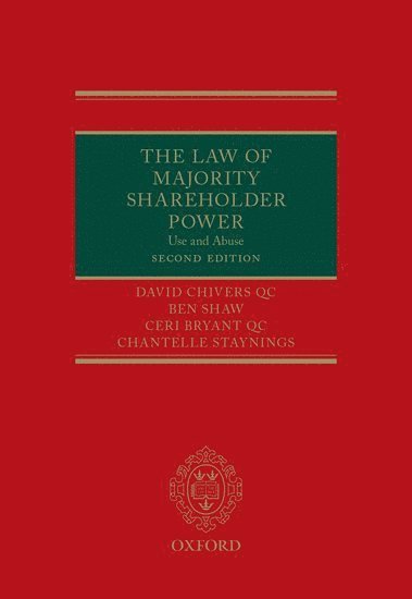 bokomslag The Law of Majority Shareholder Power