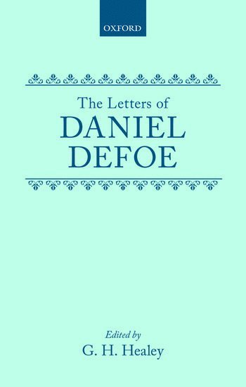 bokomslag The Letters of Daniel Defoe