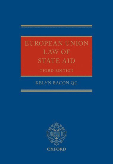 bokomslag European Union Law of State Aid