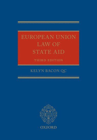 bokomslag European Union Law of State Aid