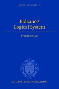 bokomslag Bolzano's Logical System