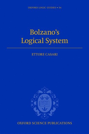 bokomslag Bolzano's Logical System