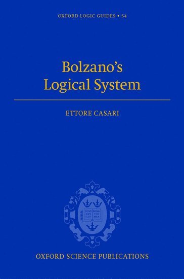 bokomslag Bolzano's Logical System