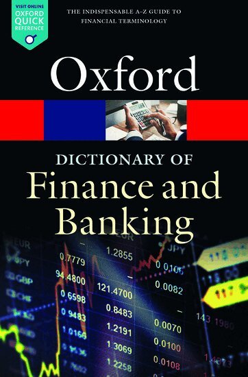 Jonathan Law - A Dictionary of Finance and Banking, Häftad