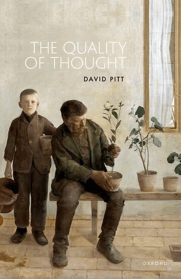 David Pitt - The Quality of Thought, Inbunden