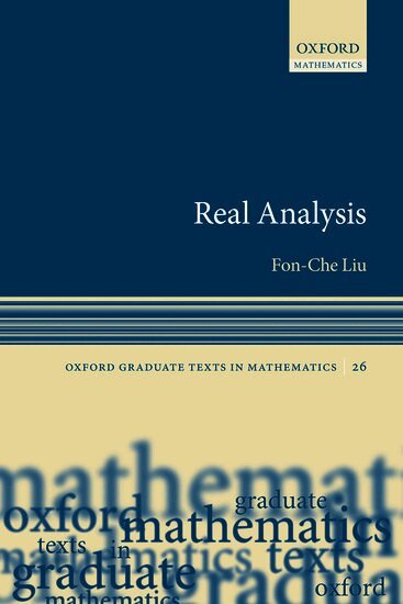 Fon-Che Liu - Real Analysis, Inbunden