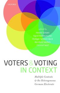 bokomslag Voters and Voting in Context