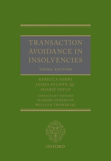 bokomslag Transaction Avoidance in Insolvencies