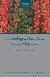 bokomslag Phonological Templates in Development