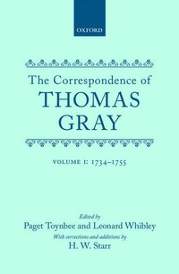 bokomslag Correspondence of Thomas Gray
