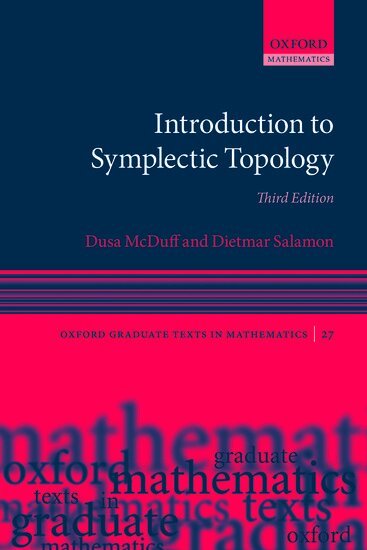 Dusa McDuff, Dietmar Salamon - Introduction to Symplectic Topology, Häftad