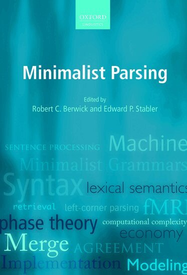 Robert C. Berwick, Edward P. Stabler - Minimalist Parsing, Inbunden