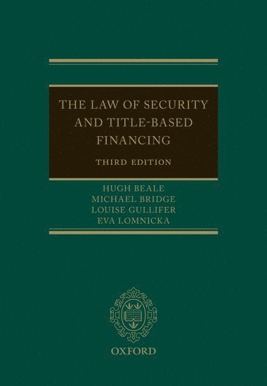 The Law of Security and Title-Based Financing