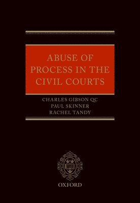 Abuse Of Process In The Civil Courts Har 1